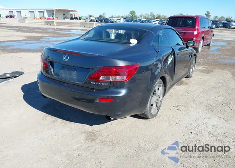 2011 Lexus Is 250C from USA, damaged, VIN JTHFF2C25B2518418